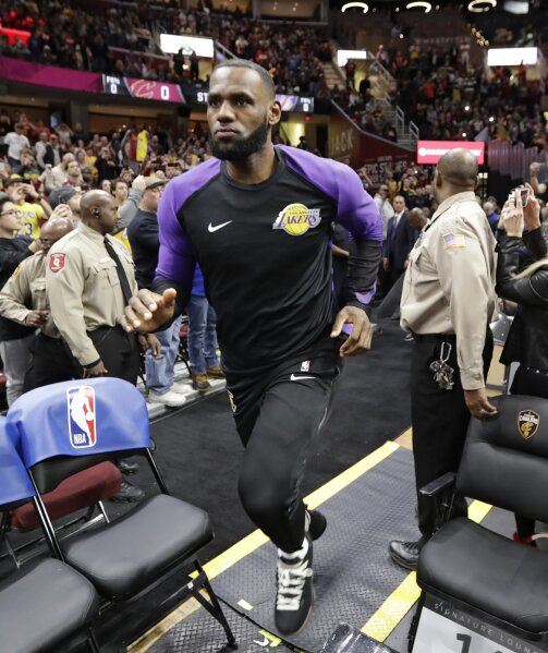 Cavs lakers cheap 2018